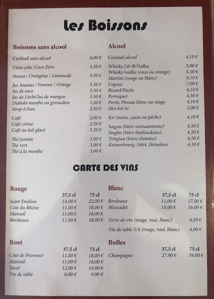 Saigon Lê - Menu Image 1